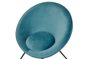 Matstol Floby ll - Blå, Svart - Möbler - Fåtölj & stolar - Fåtölj