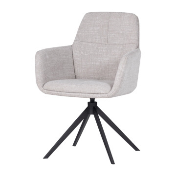 Matstol Grant med snurrfunktion - Natur Melange - Möbler - Fåtölj & stolar - Karmstol