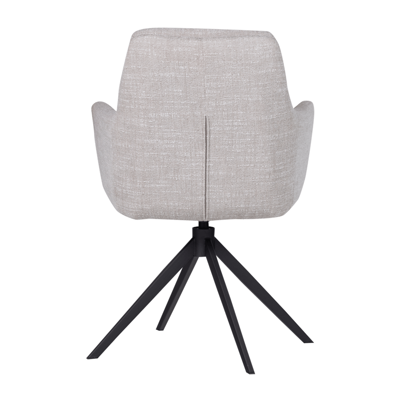 Matstol Grant med snurrfunktion - Natur Melange - Möbler - Fåtölj & stolar - Karmstol