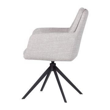 Matstol Grant med snurrfunktion - Natur Melange - Möbler - Fåtölj & stolar - Karmstol