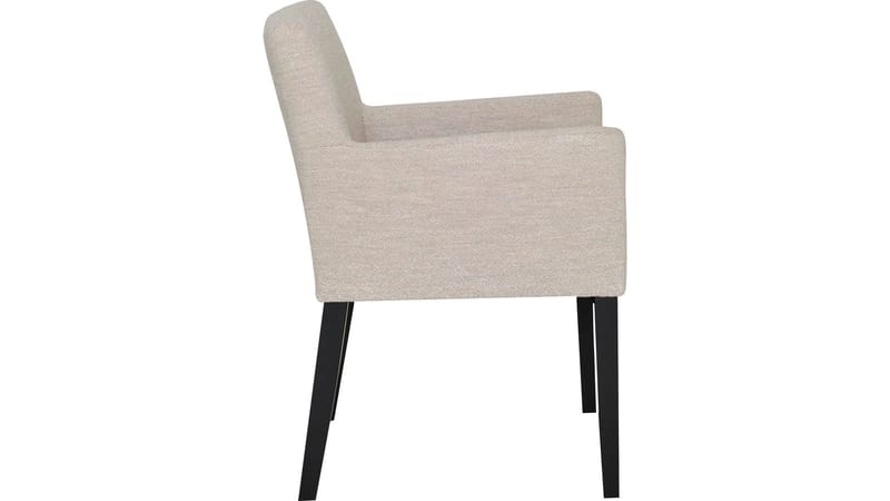 Matstol Hammar med Armstöd i Bouclétyg - beige - Möbler - Fåtölj & stolar - Matstol & köksstol
