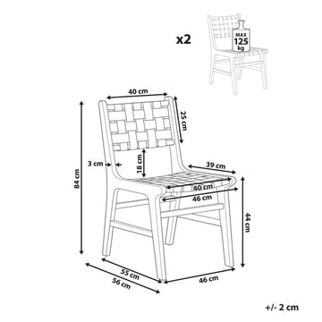 Matstol Humble 2-pack - Möbler - Fåtölj & stolar - Matstol & köksstol