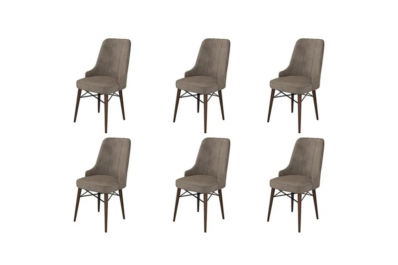 Matstol Jandela Cappuccino / brun, Cappuccino / brun