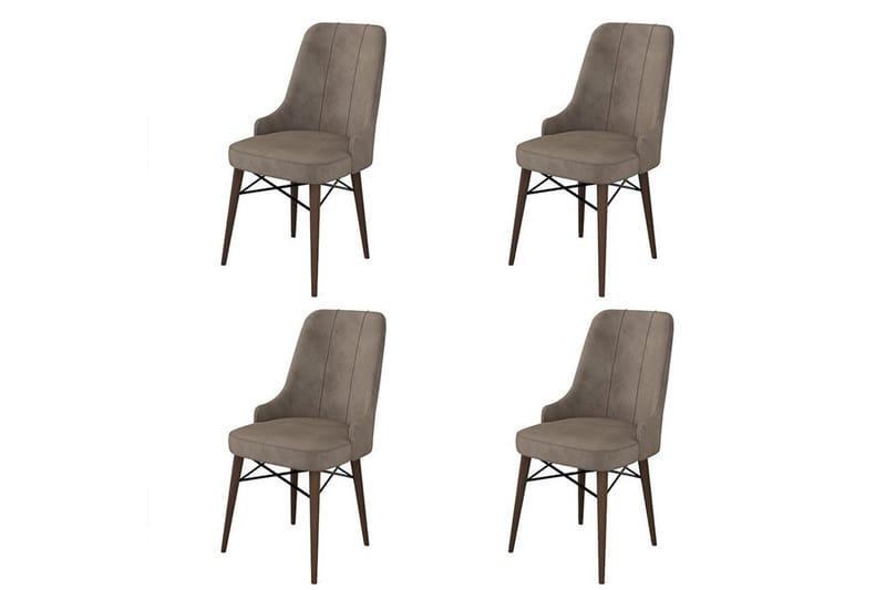 Matstol Jandela Cappuccino / brun, Cappuccino / brun