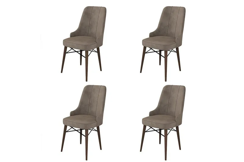 Matstol Jandela Cappuccino / brun, Cappuccino / brun