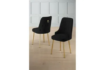 Matstol Jebi Svart / Rany - Svart / Rany - Möbler - Fåtölj & stolar - Matstol & köksstol