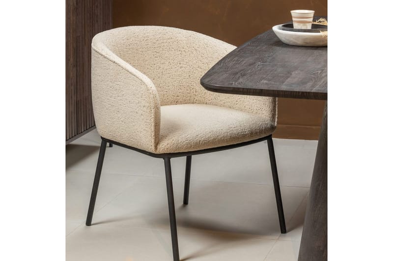 Matstol Leon - Naturlig Melange - Möbler - Fåtölj & stolar - Matstol & köksstol