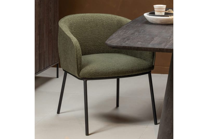 Matstol Leon - Skogsgrön - Möbler - Fåtölj & stolar - Matstol & köksstol