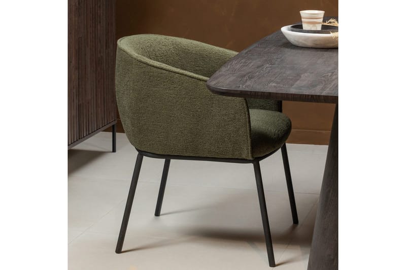 Matstol Leon - Skogsgrön - Möbler - Fåtölj & stolar - Matstol & köksstol