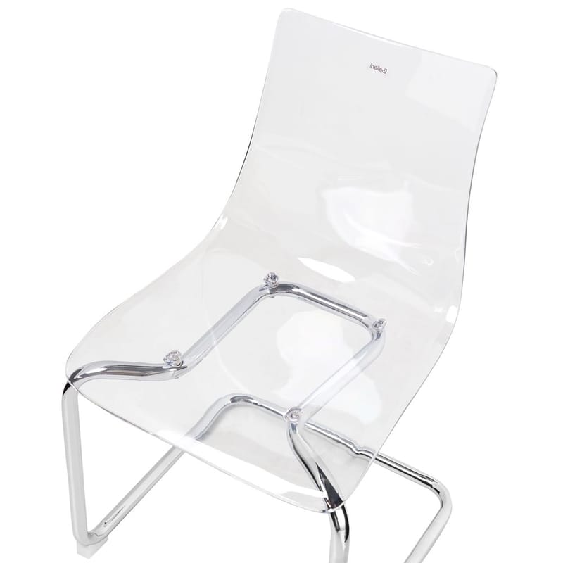 Matstol Marshall 2-pack - Transparent, Silver - Möbler - Fåtölj & stolar - Matstol & köksstol