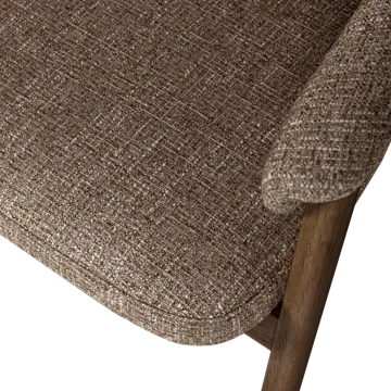 Matstol med Armstöd Tunar - Brun Melange - Möbler - Fåtölj & stolar - Karmstol