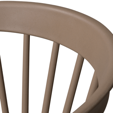 Matstol med ribbor Bliss Utomhus - Brun Melange - Möbler - Fåtölj & stolar - Matstol & köksstol