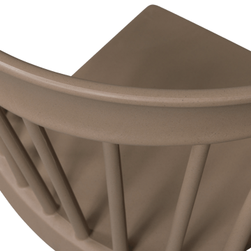 Matstol med ribbor Bliss Utomhus - Brun Melange - Möbler - Fåtölj & stolar - Matstol & köksstol