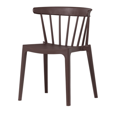 Matstol med ribbor Bliss Utomhus - Lila/Brun - Möbler - Fåtölj & stolar - Matstol & köksstol