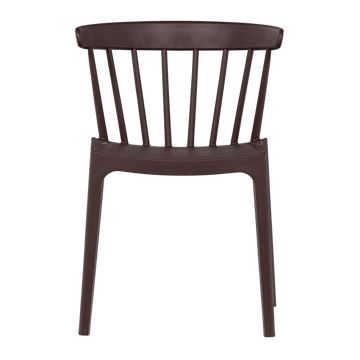 Matstol med ribbor Bliss Utomhus - Lila/Brun - Möbler - Fåtölj & stolar - Matstol & köksstol