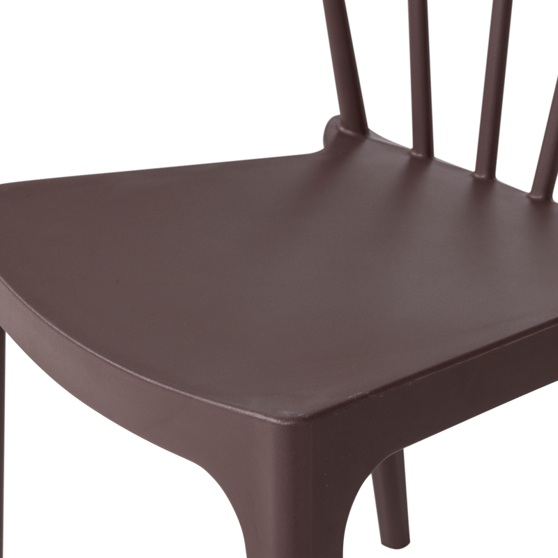 Matstol med ribbor Bliss Utomhus - Lila/Brun - Möbler - Fåtölj & stolar - Matstol & köksstol