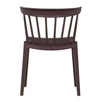 Matstol med ribbor Bliss Utomhus - Lila/Brun - Möbler - Fåtölj & stolar - Matstol & köksstol