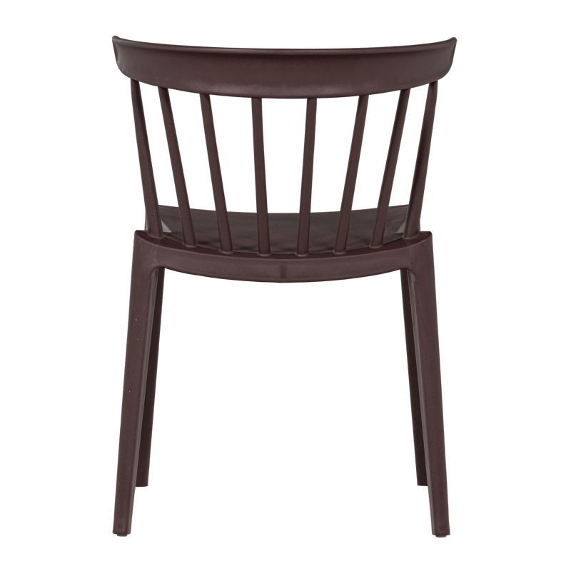 Matstol med ribbor Bliss Utomhus - Lila/Brun - Möbler - Fåtölj & stolar - Matstol & köksstol