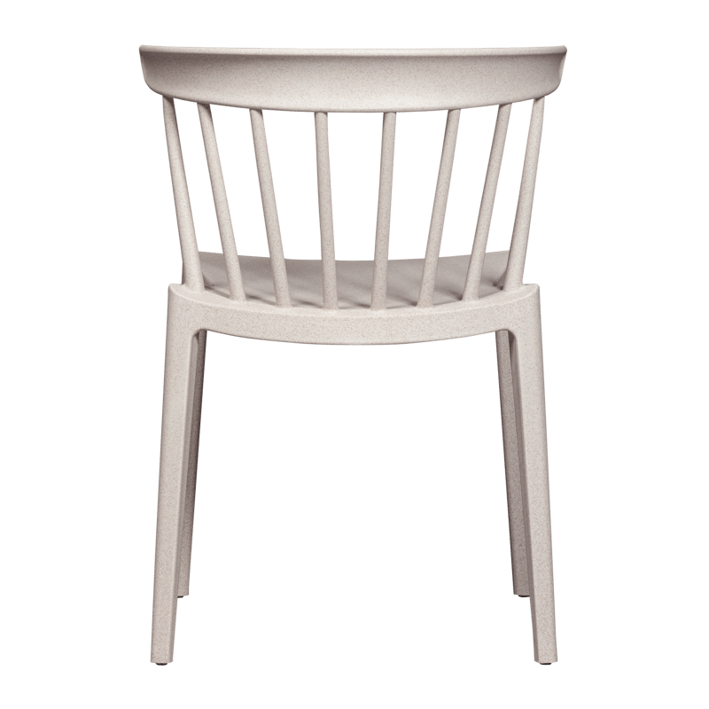 Matstol med ribbor Bliss Utomhus - Offwhite Melange - Möbler - Fåtölj & stolar - Matstol & köksstol