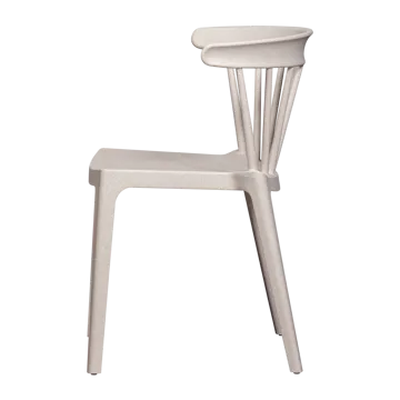 Matstol med ribbor Bliss Utomhus - Offwhite Melange - Möbler - Fåtölj & stolar - Matstol & köksstol