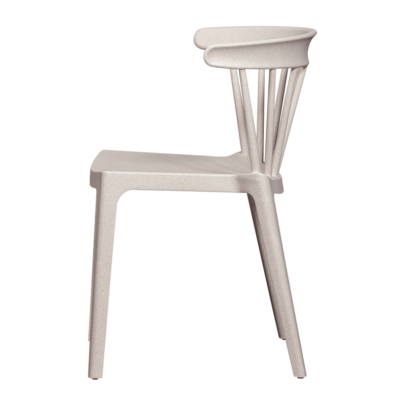 Matstol med ribbor Bliss Utomhus - Offwhite Melange - Möbler - Fåtölj & stolar - Matstol & köksstol