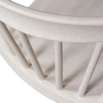 Matstol med ribbor Bliss Utomhus - Offwhite Melange - Möbler - Fåtölj & stolar - Matstol & köksstol