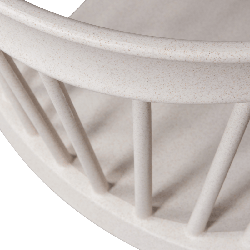 Matstol med ribbor Bliss Utomhus - Offwhite Melange - Möbler - Fåtölj & stolar - Matstol & köksstol