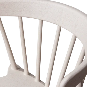 Matstol med ribbor Bliss Utomhus - Offwhite Melange - Möbler - Fåtölj & stolar - Matstol & köksstol