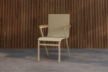 Matstol Mexico Utomhus - Beige - Möbler - Fåtölj & stolar - Matstol & köksstol