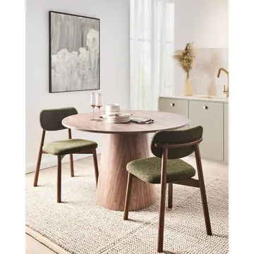 Matstol Mills 2-pack - Brun, Grön - Möbler - Fåtölj & stolar - Matstol & köksstol