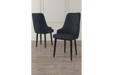 Matstol Mobarkar Antracit / Svart - Antracit / Svart - Möbler - Fåtölj & stolar - Matstol & köksstol