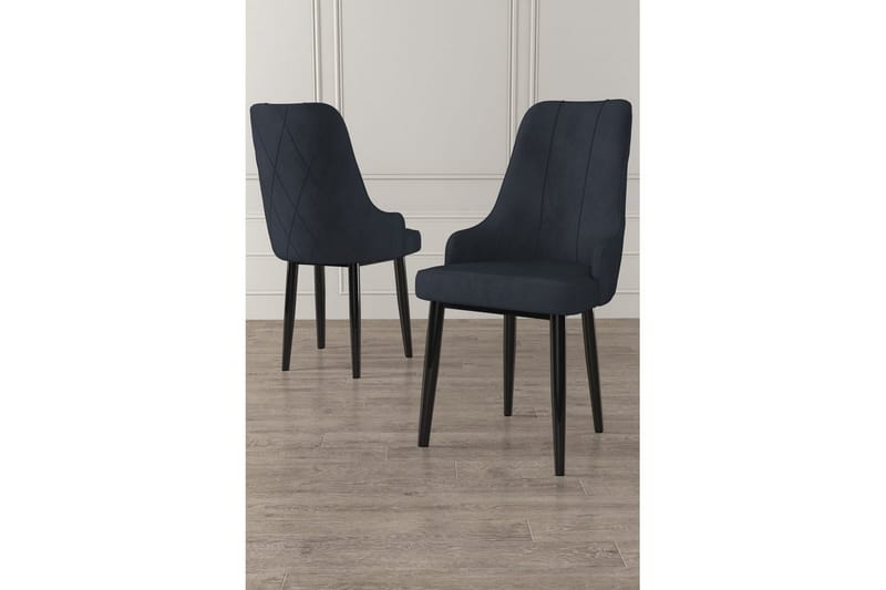 Matstol Mobarkar Antracit / Svart - Antracit / Svart - Möbler - Fåtölj & stolar - Matstol & köksstol
