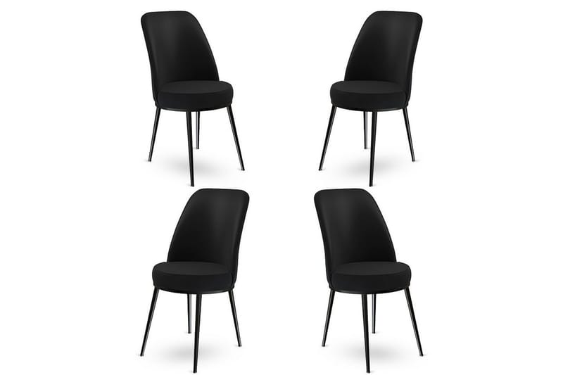 Matstol Orran Svart - Svart - Möbler - Fåtölj & stolar - Matstol & köksstol