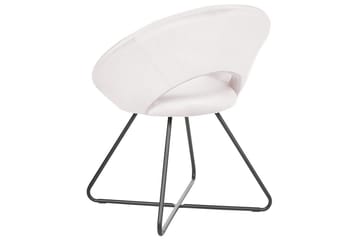 Matstol Rachel - Off-white, Svart - Möbler - Fåtölj & stolar - Fåtölj