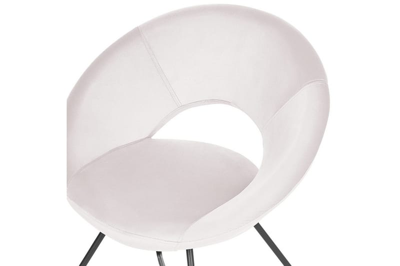 Matstol Rachel - Off-white, Svart - Möbler - Fåtölj & stolar - Fåtölj