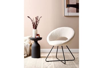 Matstol Rachel - Vit, Svart - Möbler - Fåtölj & stolar - Matstol & köksstol