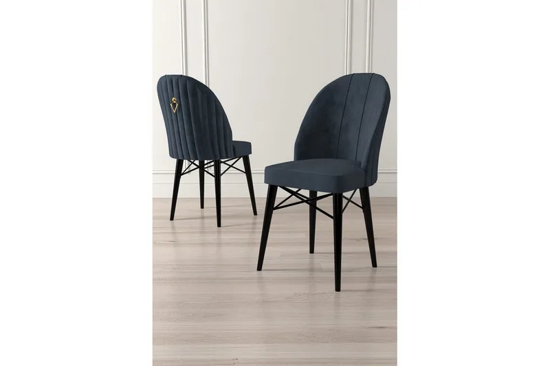 Matstol Ritim Antracit / Svart - Antracit / Svart - Möbler - Fåtölj & stolar - Matstol & köksstol