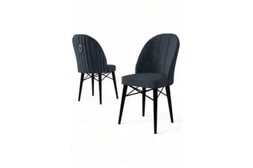 Matstol Ritim Antracit / Svart - Antracit / Svart - Möbler - Fåtölj & stolar - Matstol & köksstol