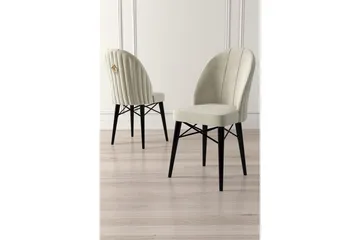 Matstol Ritim Grädde / Svart - Grädde / Svart - Möbler - Fåtölj & stolar - Matstol & köksstol