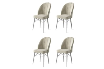 Matstol Ritim Kräm / Vit - Cremevit/Vit - Möbler - Fåtölj & stolar - Matstol & köksstol