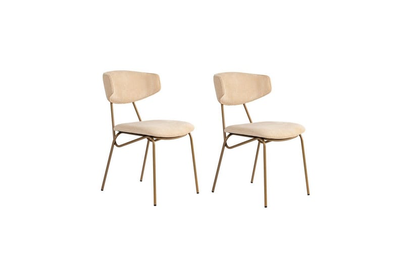 Matstol Sanroman Beige / Rany - Beige / Rany - Möbler - Fåtölj & stolar - Matstol & köksstol