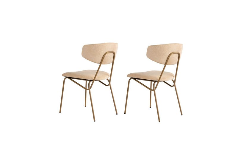 Matstol Sanroman Beige / Rany - Beige / Rany - Möbler - Fåtölj & stolar - Matstol & köksstol