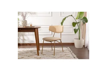 Matstol Sanroman Beige / Rany - Beige / Rany - Möbler - Fåtölj & stolar - Matstol & köksstol