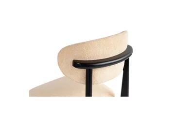 Matstol Sanroman Classic Beige / Svart - Beige / Svart - Möbler - Fåtölj & stolar - Matstol & köksstol