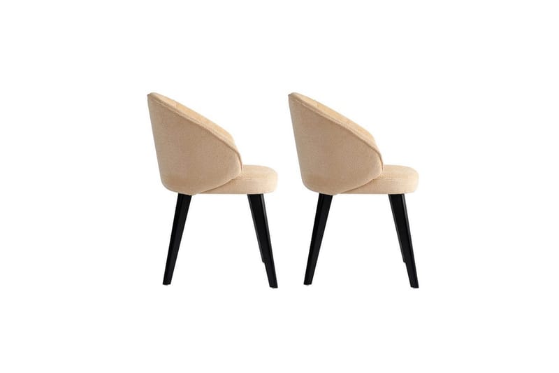 Matstol Sanroman Classic Beige / Svart - Beige / Svart - Möbler - Fåtölj & stolar - Matstol & köksstol