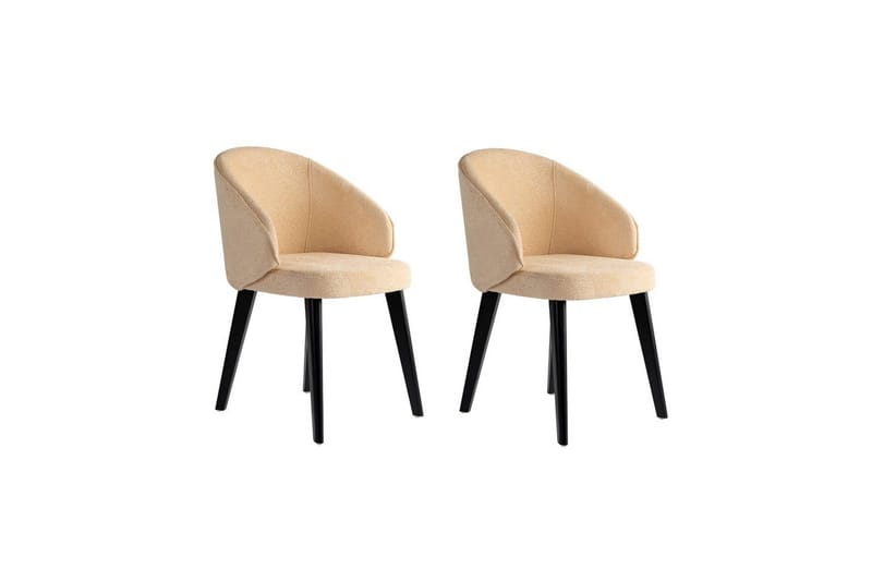 Matstol Sanroman Classic Beige / Svart, Beige / Svart