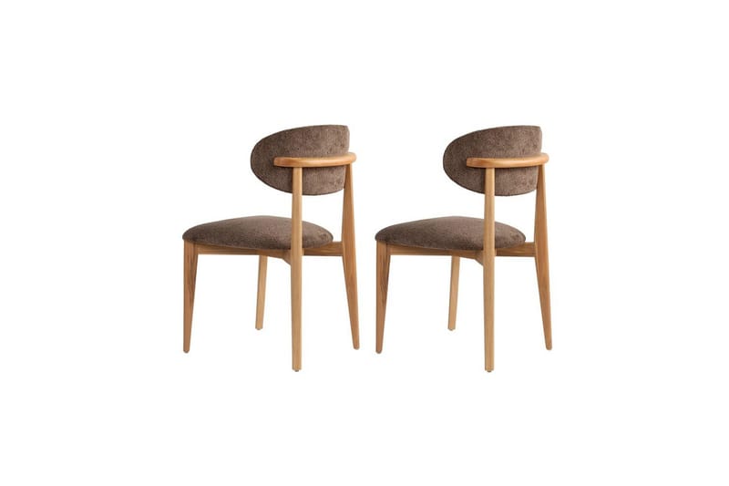 Matstol Sanroman Classic Brun / Ljus Ek - Brun / Ljus Ek - Möbler - Fåtölj & stolar - Matstol & köksstol