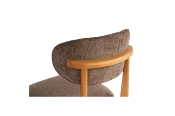 Matstol Sanroman Classic Brun / Mörk Ek - Brun / Mörk Ek - Möbler - Fåtölj & stolar - Matstol & köksstol