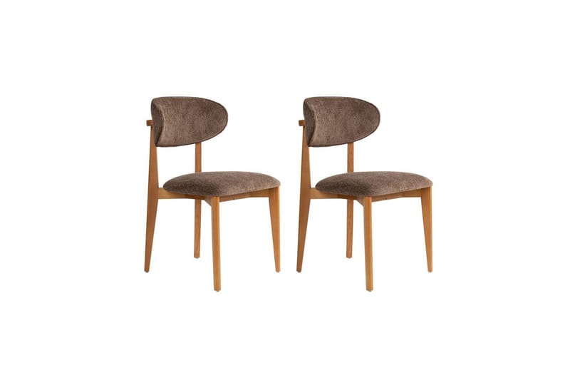Matstol Sanroman Classic Brun / Mörk Ek - Brun / Mörk Ek - Möbler - Fåtölj & stolar - Matstol & köksstol
