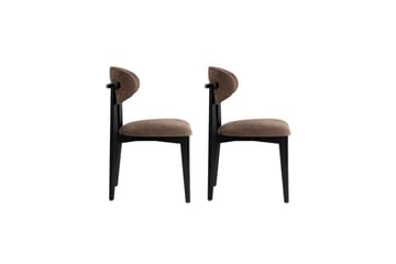 Matstol Sanroman Classic Brun / Svart - Brun / Svart - Möbler - Fåtölj & stolar - Matstol & köksstol